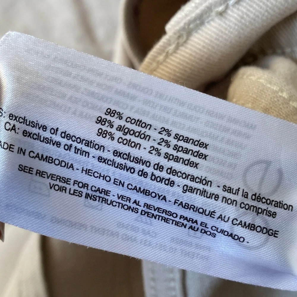 Gloria Vanderbilt stonewood jean Bermuda short flawless stretch classic rise 24W - Picture 14 of 15